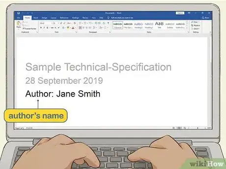 Image titled Write a Technical Specification Step 3