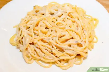 Image titled Make Pasta With Alfredo Sauce From a Jar Step 11