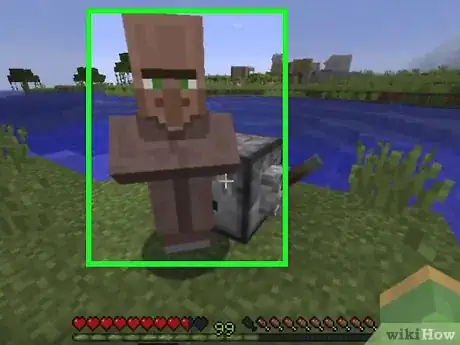 Image titled Kill Villagers Easily in Minecraft Step 6