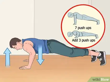 Image titled Build Muscle Doing Push Ups Step 4