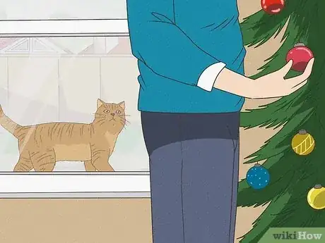 Image titled Cat Proof Your Christmas Tree Step 2