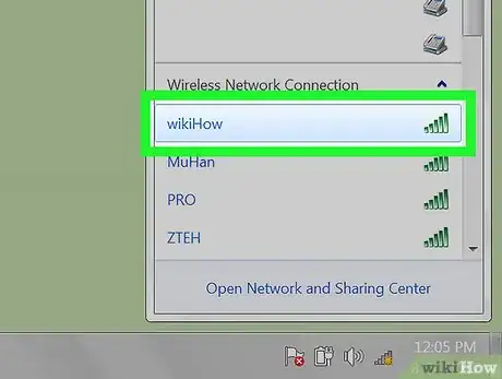 Image titled Connect to the Internet Wirelessly in Windows 7 Step 2