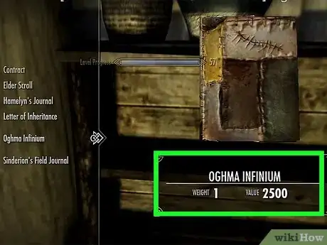 Image titled Do the Oghma Infinium Glitch in Skyrim Step 15