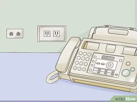 Image titled Use a Fax Machine Step 1