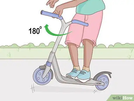 Image titled Do Beginner Kick Scooter Tricks Step 11