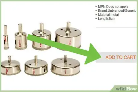Image titled Drill a Hole in Tile Using a Tile Hole Saw Step 2