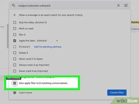 Image titled Automatically Move Emails to Folders in Gmail Step 8