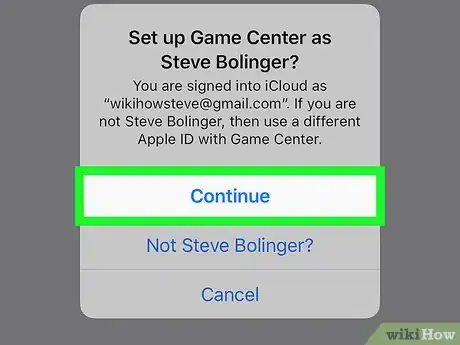 Image titled Log in to Game Center Step 4