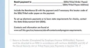 Calculate Allowable Disposable Income for a Child Support Withholding Order