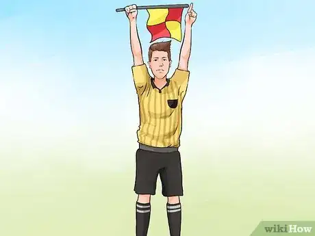 Image titled Understand Soccer Assistant Referee Signals Step 4