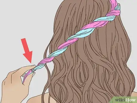 Image titled Do a Twisted Crown Hairstyle Step 17