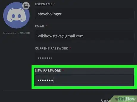 Image titled Change Your Discord Password on a PC or Mac Step 14