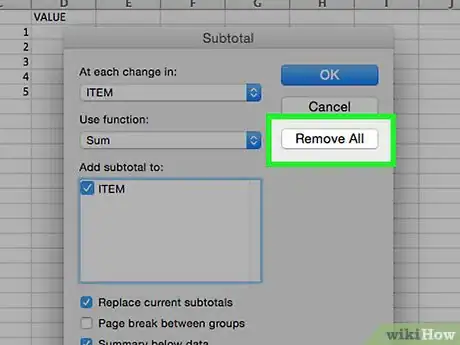 Image titled Ungroup in Excel Step 13