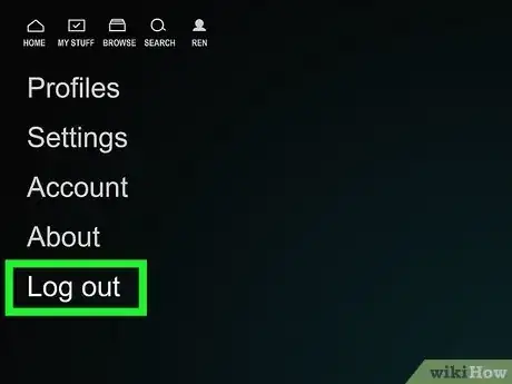 Image titled Log Out of Hulu on TV Step 3
