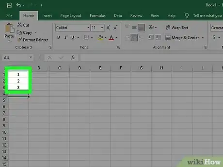Image titled Generate a Number Series in MS Excel Step 3
