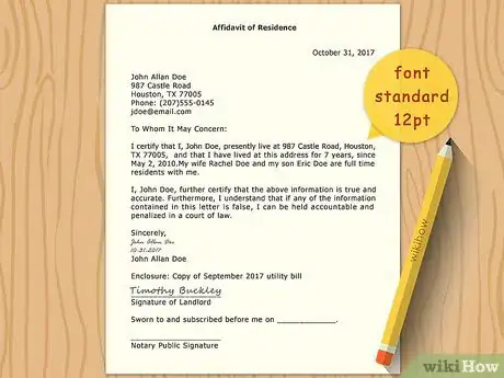 Image titled Write a Letter for Proof of Residence Step 27