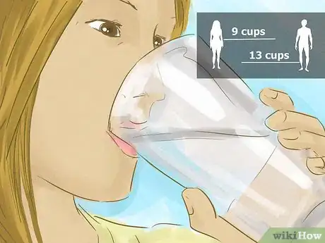 Image titled Lose Belly Fat by Drinking Water Step 1