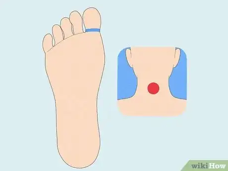 Image titled Read a Foot Reflexology Chart Step 1