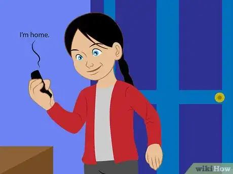 Image titled Be Safe when Staying Home Alone (Girls) Step 1