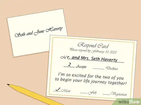 Image titled Fill Out a Wedding RSVP Step 8