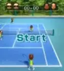 Turn the Tennis Courts Blue in Wii Sports