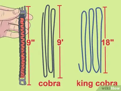 Image titled Make a King Cobra Paracord Bracelet Step 7