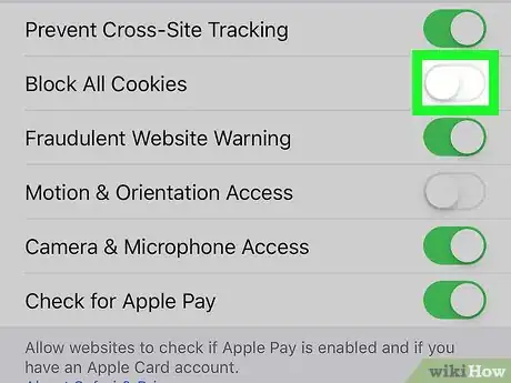 Image titled Allow Cookies on an iPhone Step 4