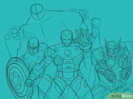 Image titled Draw the Avengers Step 9