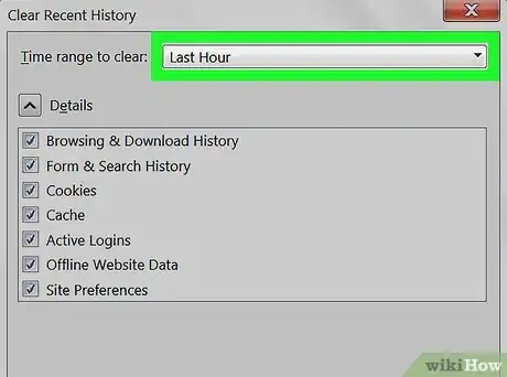 Image titled Clear Cookies in Firefox Step 6