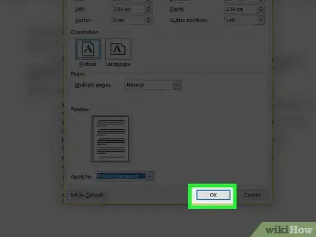 Image titled Change Margins in Word Step 8