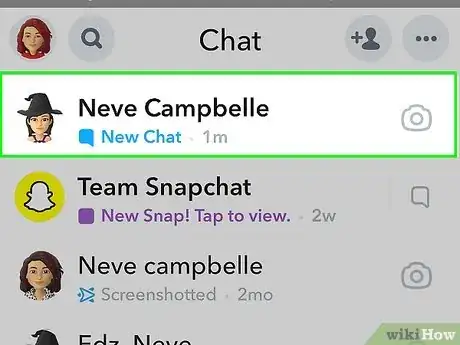 Image titled Save Snapchat Pictures Without Notifying Others Step 1