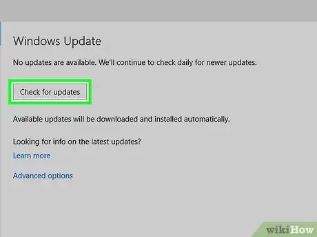 Image titled Check for Updates for Windows 10 Step 3