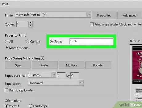 Image titled Print Multiple Pages Per Sheet in Adobe Reader Step 7