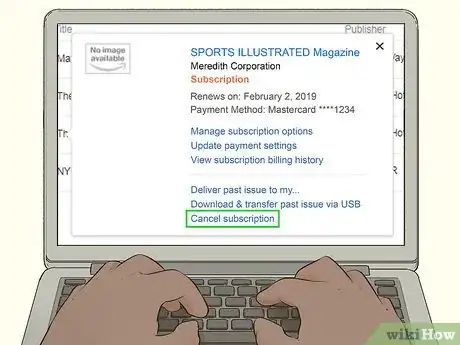 Image titled Cancel a Sports Illustrated Subscription Step 16
