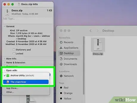 Image titled Unzip a .Zip File on a Mac Step 13