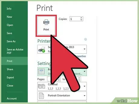 Image titled Print Part of an Excel Spreadsheet Step 5