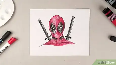 Image titled Draw Deadpool Step 18