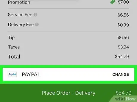 Image titled Pay with Cash on Uber Eats Step 5