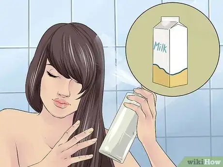 Image titled Get Good Looking Hair (Milk Conditioning) Step 6