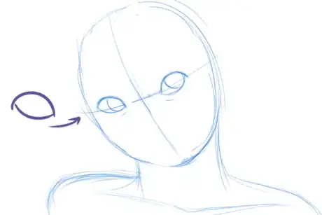 Image titled Draw a Person with Down Syndrome Step 03.png