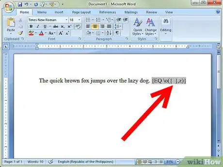 Image titled Make Custom Special Characters in Word Step 11Bullet2