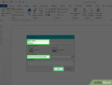 Image titled Create Macros Step 11