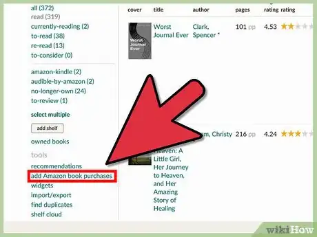 Image titled Add a Purchased Book from Amazon to Goodreads with the Add Amazon Book Purchases Feature of Goodreads Step 3