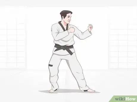 Image titled Execute Jump Kicks (Twio Chagi) in Taekwondo Step 25