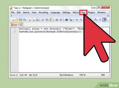 Image titled Print an Array in Java Step 3