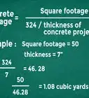 Figure Concrete Yardage