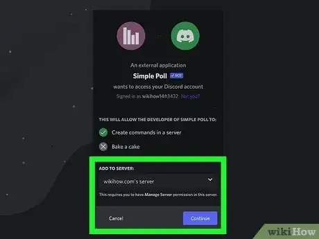 Image titled Create a Poll in a Discord Chat on a PC or Mac Step 3