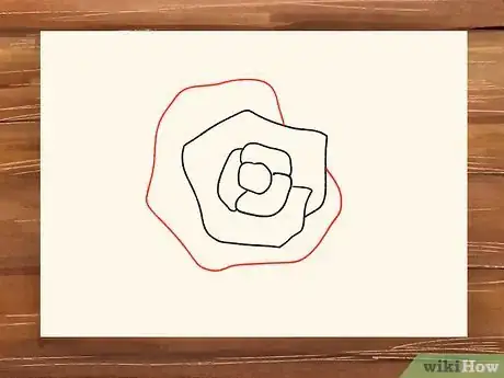 Image titled Draw a Rose Step 6