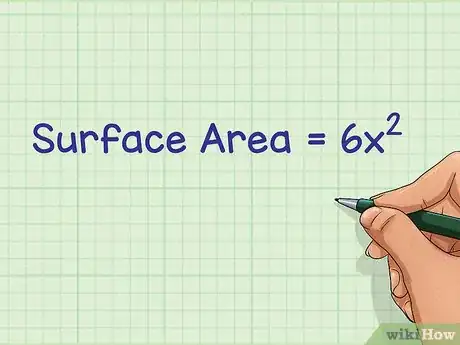 Image titled Find the Volume of a Cube from Its Surface Area Step 1