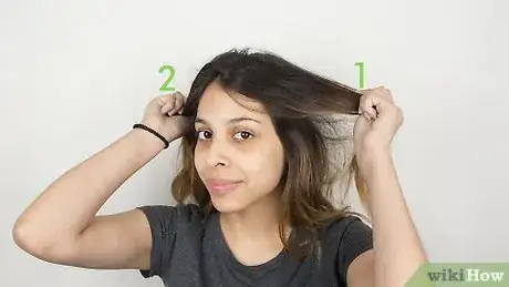 Image titled Make Half Ponytail Hairstyles Step 8